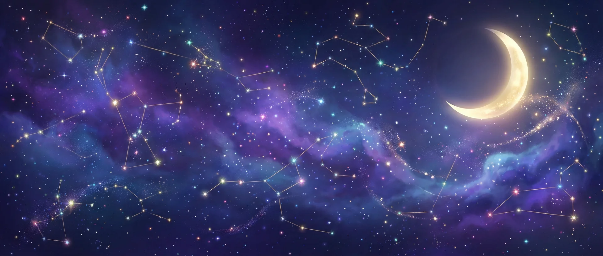 星空背景 - 桃色论坛 | 每日星座运势与塔罗占卜